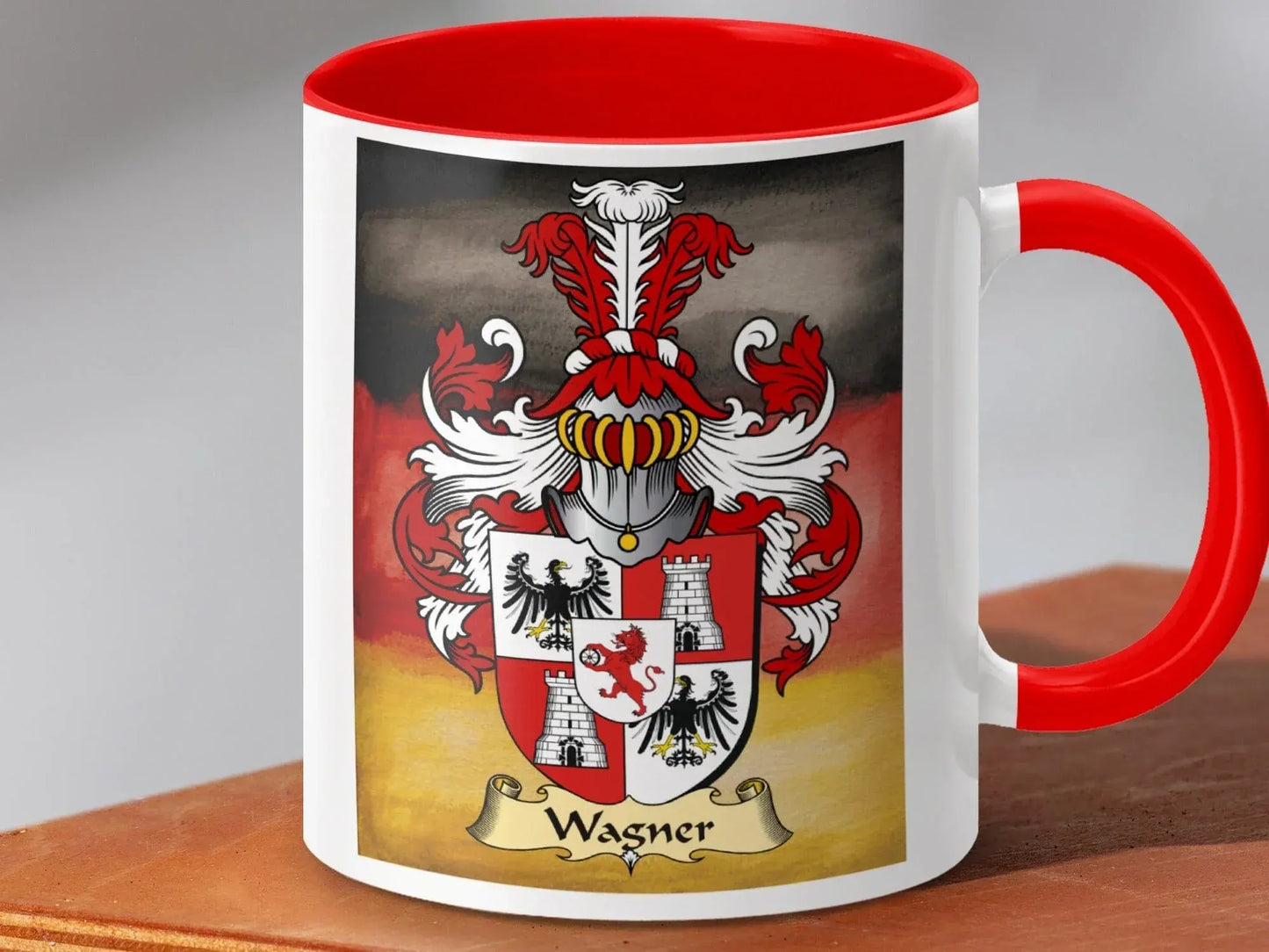 Family Crest German Coat of Arms Wagner Mug product type