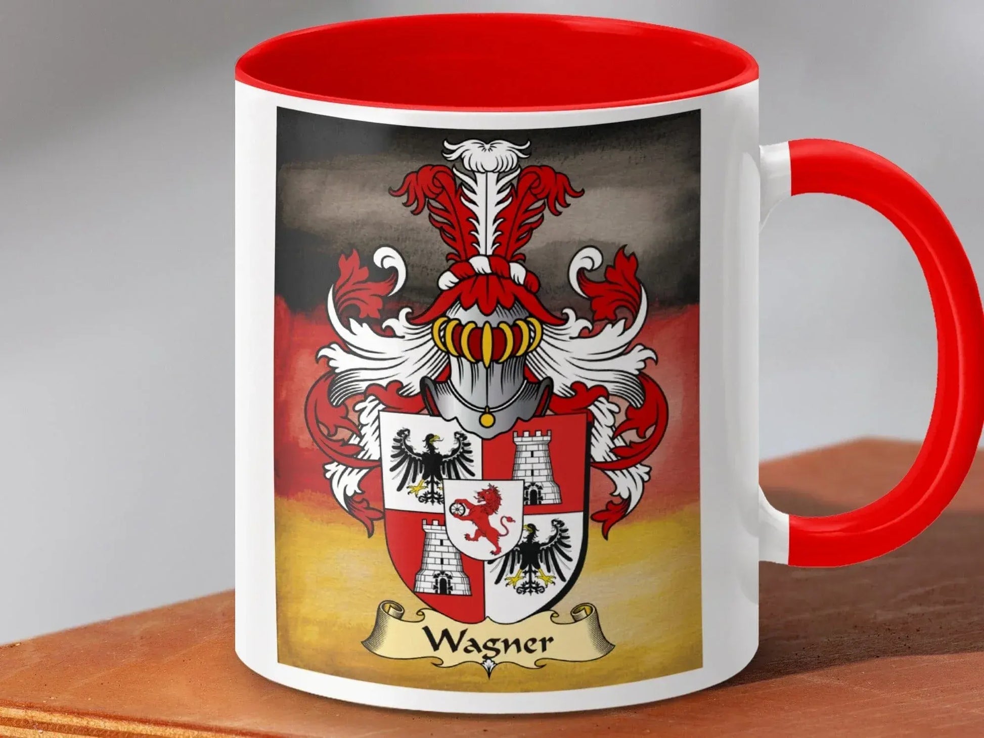 Family Crest German Coat of Arms Wagner Mug product type