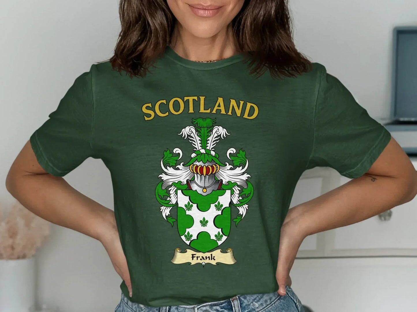 Scotland Family Crest Graphic Tee Shirt product