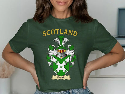 Scotland Family Crest Graphic Tee Shirt product