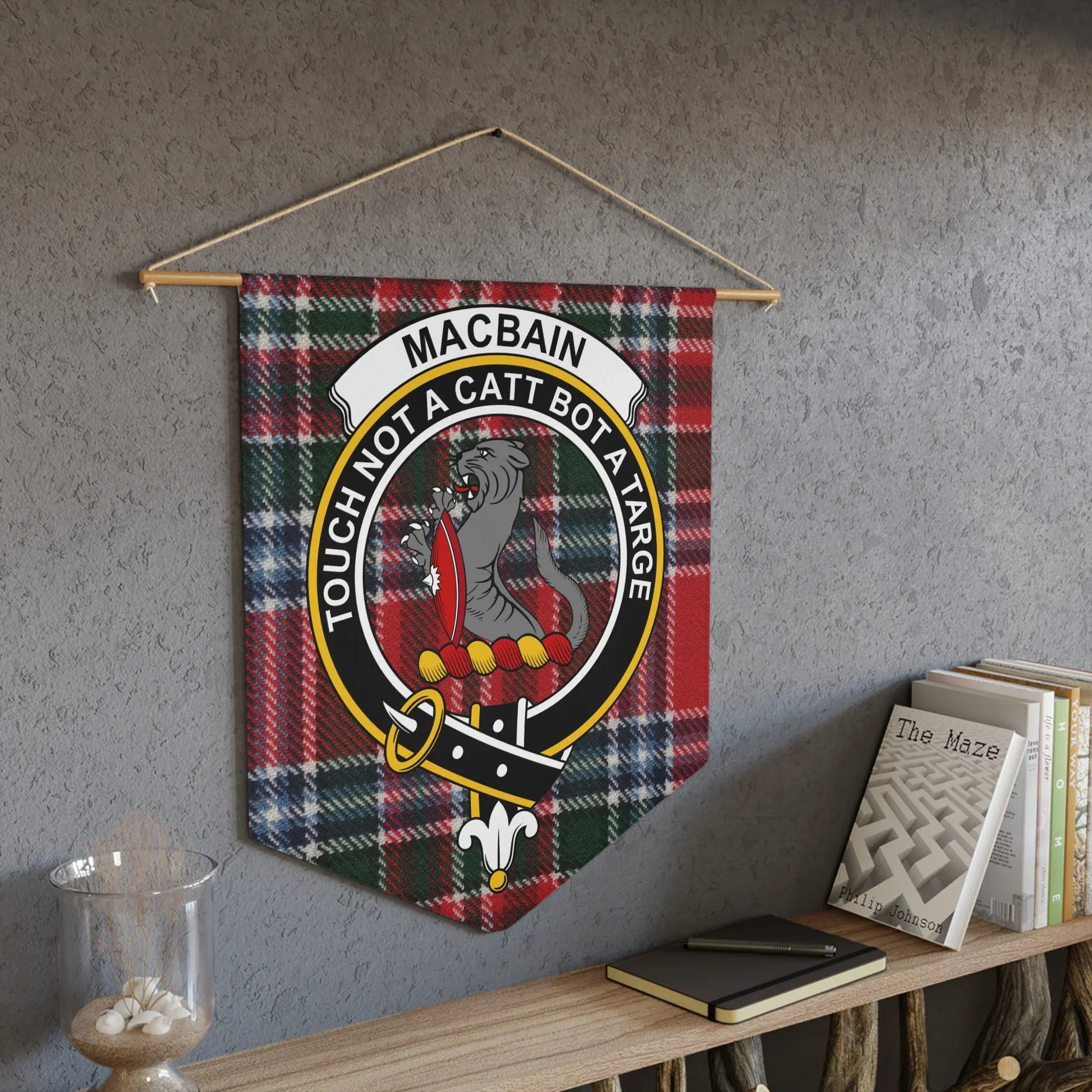 Clan MacBain Tartan Wall Hanging Banner product