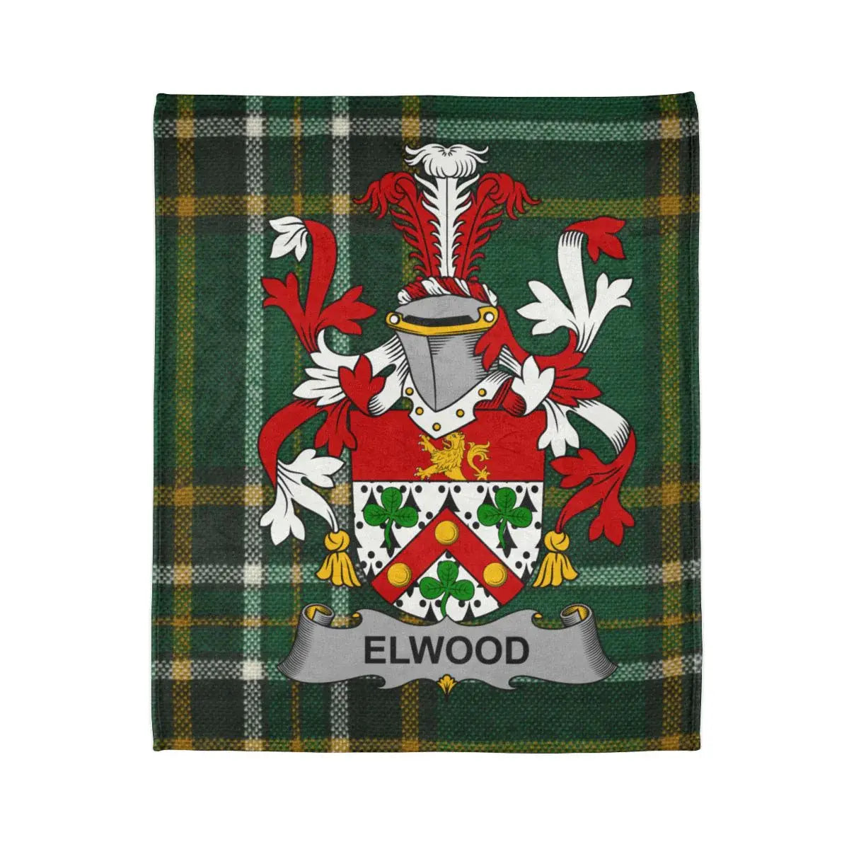 Elwood Family Crest Fleece Blanket product