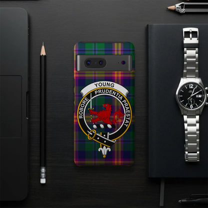 Young Prudential Praestat Lion Tartan Phone Case