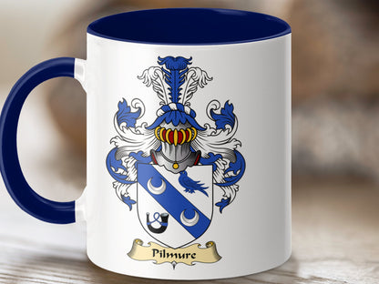 Pilmure Scottish Coat of Arms Mug - Living Stone Gifts