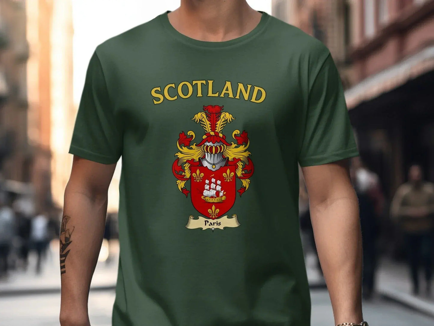 Scotland Paris Graphic Print T-Shirt product