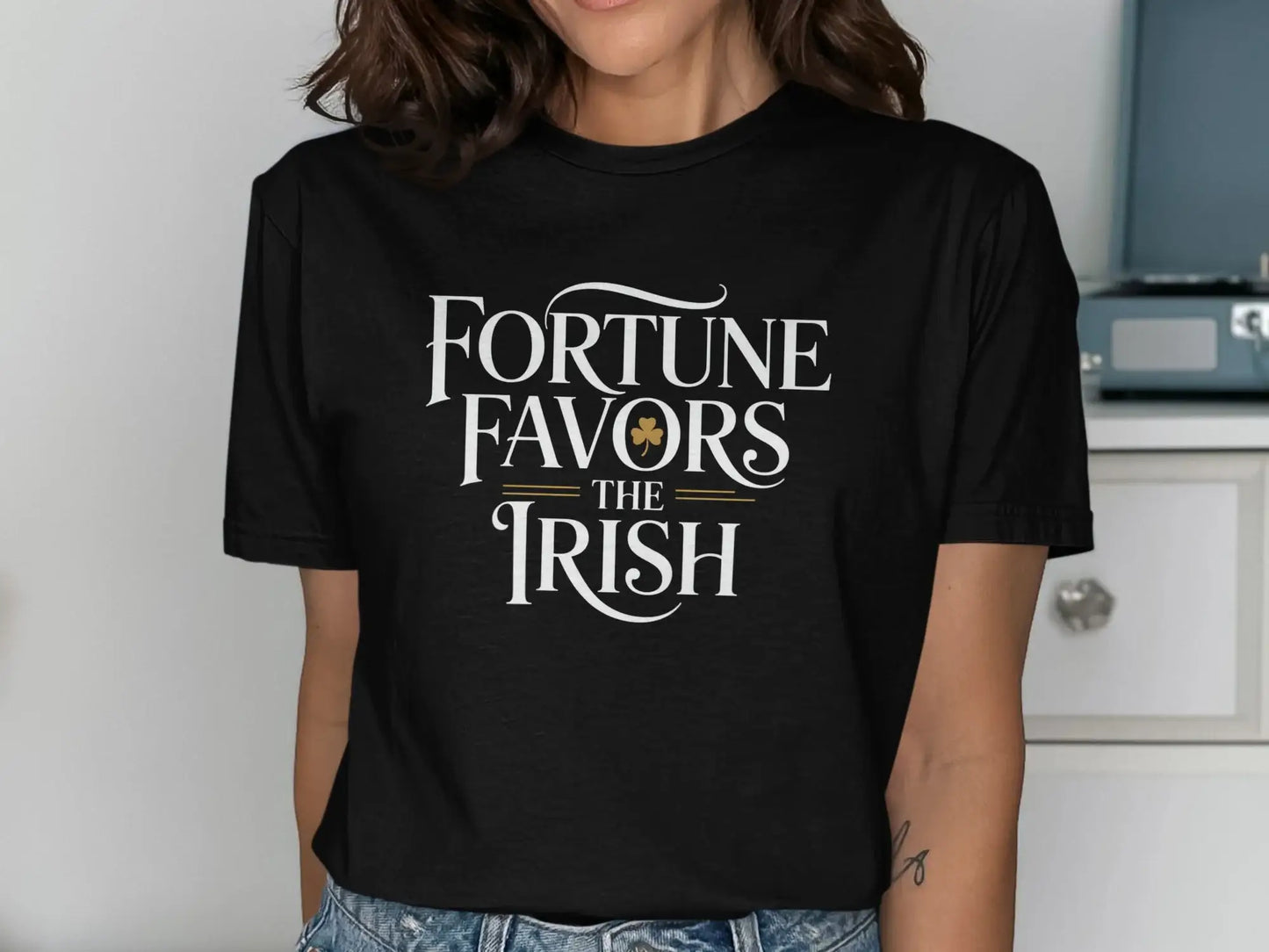 Fortune Favors The Irish Graphic T-Shirt