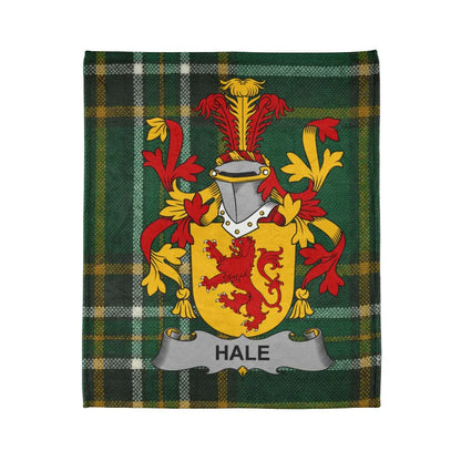 Custom Coat of Arms Green Shield Blanket product