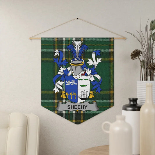 Personalized Sheehy Family Crest Wall Hanging product