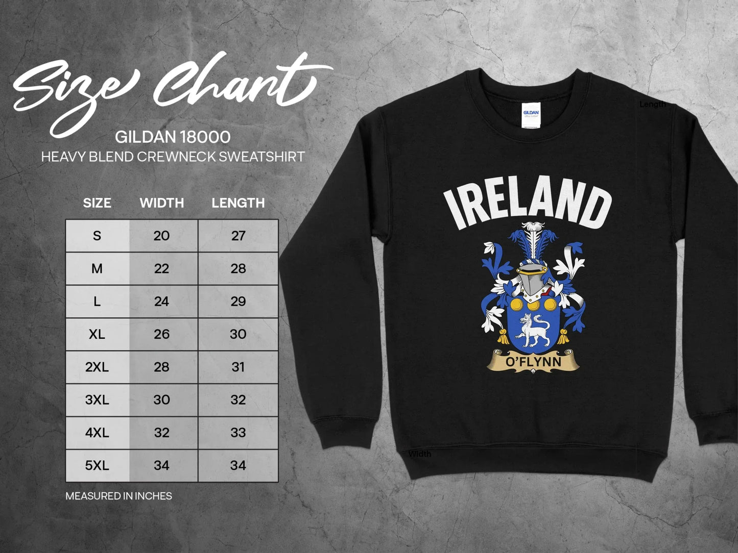 Ireland O'Flynn Heavy Blend Crewneck Sweatshirt product