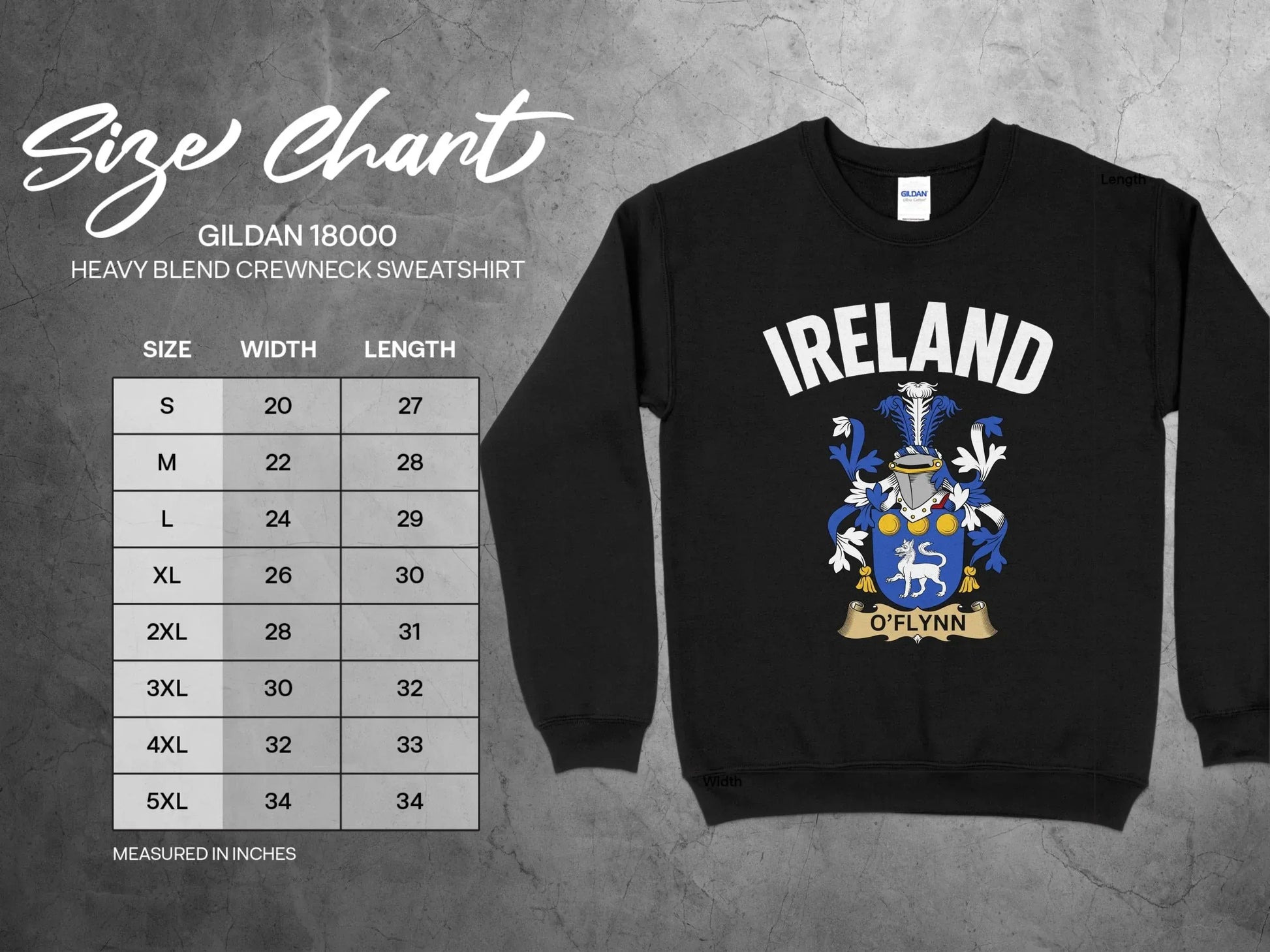 Ireland O'Flynn Heavy Blend Crewneck Sweatshirt product
