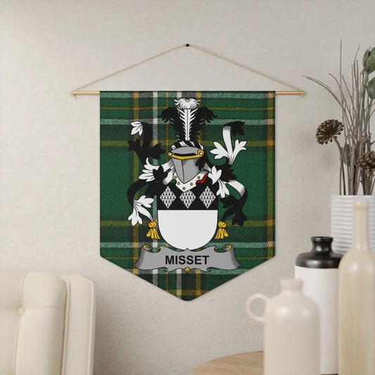 Personalized Misset Family Crest Wall Hanging product