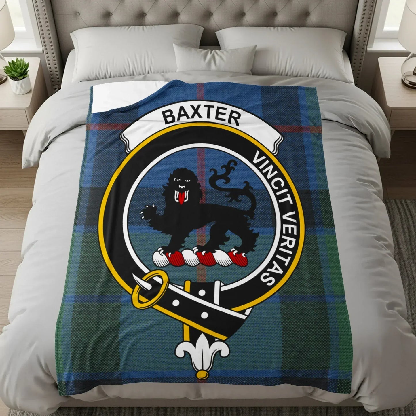 Baxter Vincit Veritas Personal Blanket product type