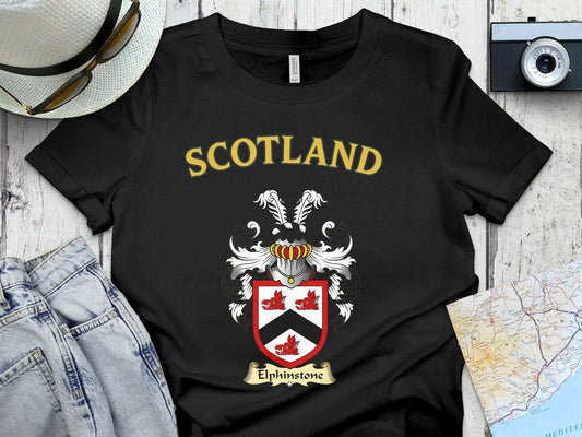 Scotland Elphinstone Crest Graphic T-Shirt product type
