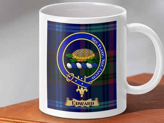 Customizable Plaid Tartan Design Mug Personalized Product