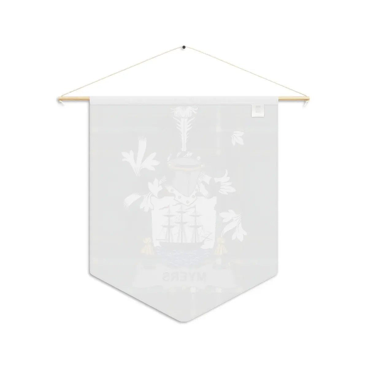 Custom Family Crest Banner Personalized Home Decor product