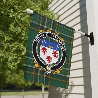 House of O'Kearney Family Crest Flag Home Decor