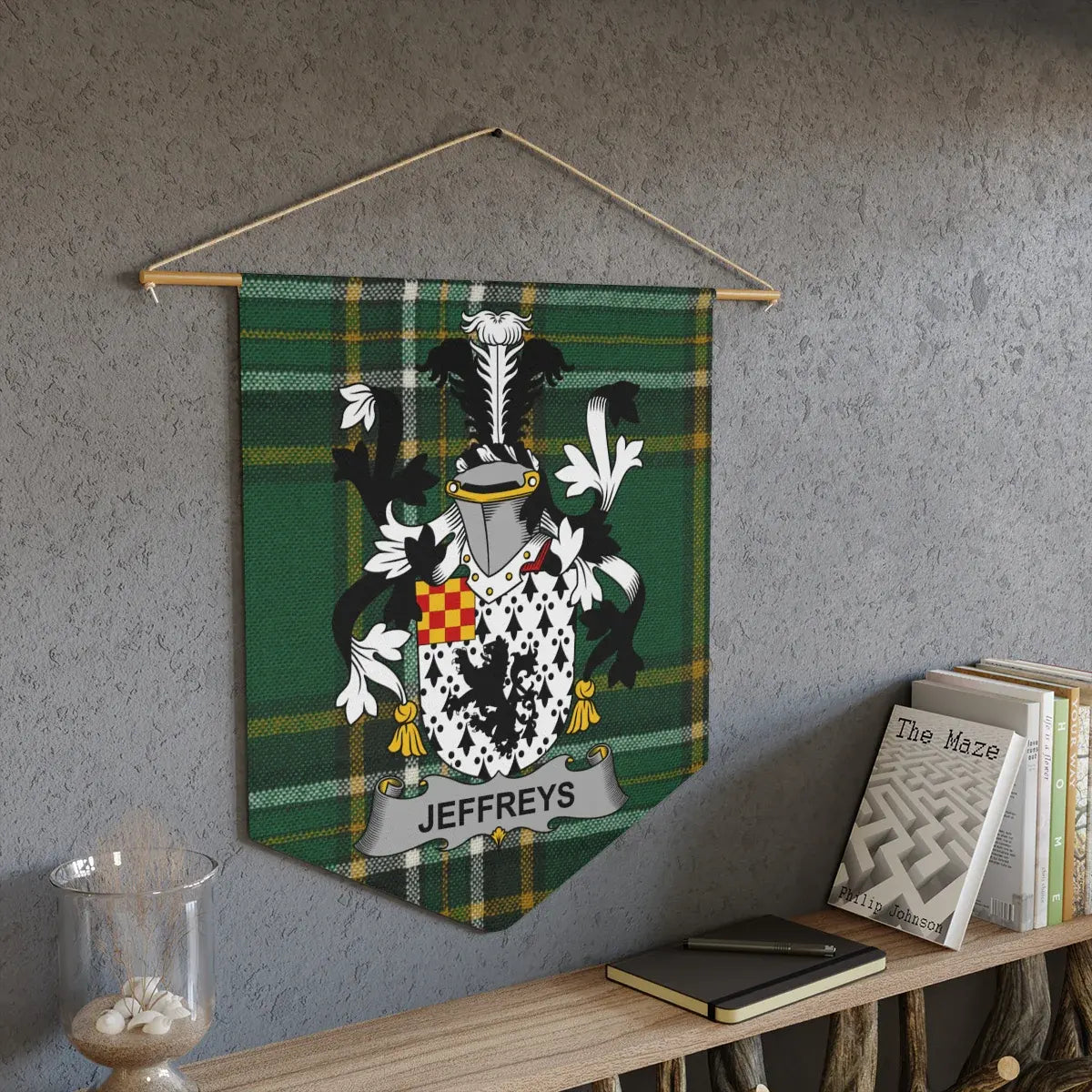 Personalized Jeffreys Scottish Heritage Banner product