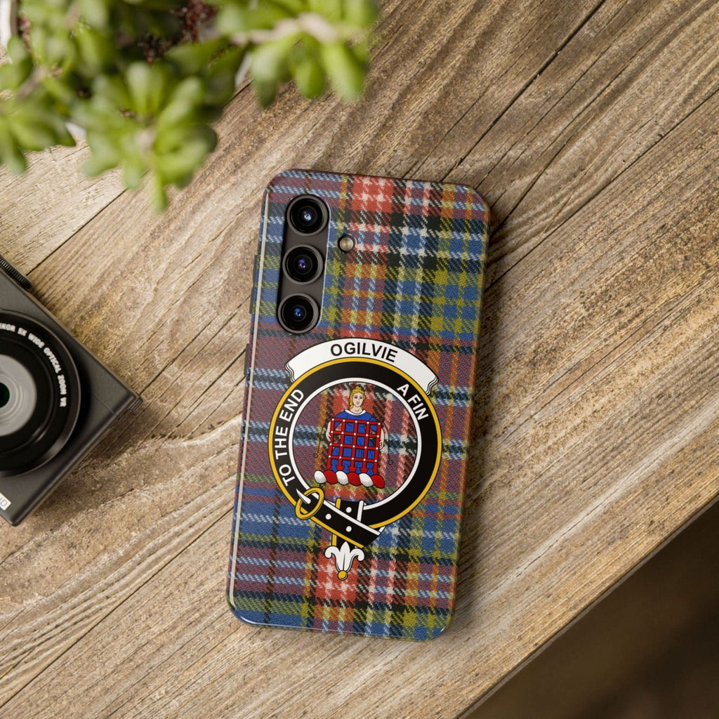 Ogilvie Clan Scottish Tartan Cell Phone Case - Celtic Ancestry Gifts