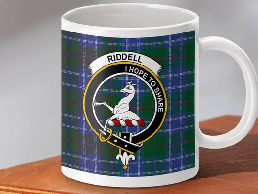 Riddell I Hope To Share Tartan Design Mug product