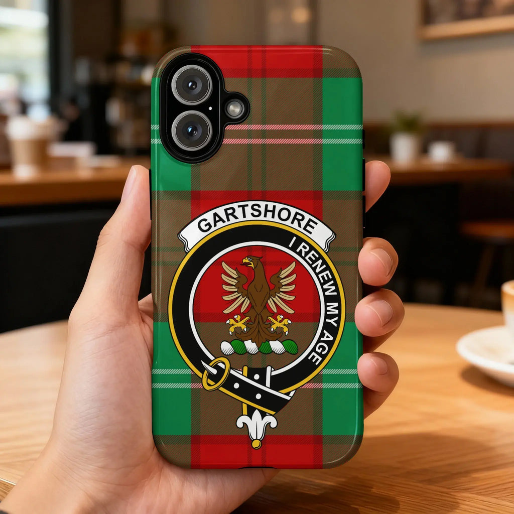 Gartshore I Renew My Age Tartan Phone Case