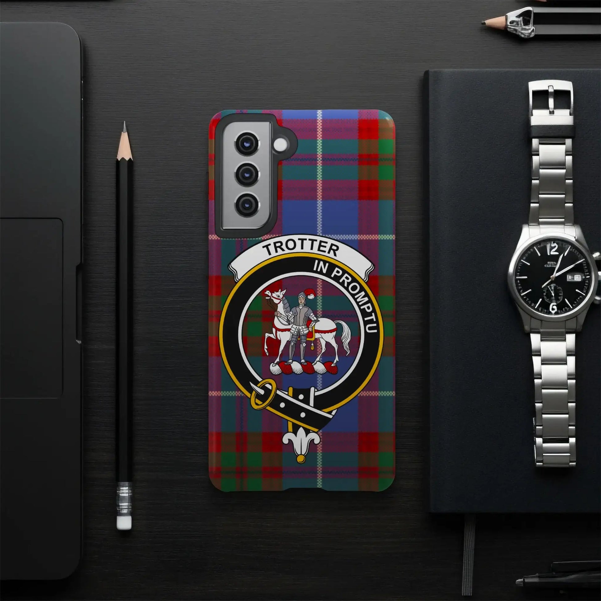 Trotter In Promptu Plaid Design Phone Case