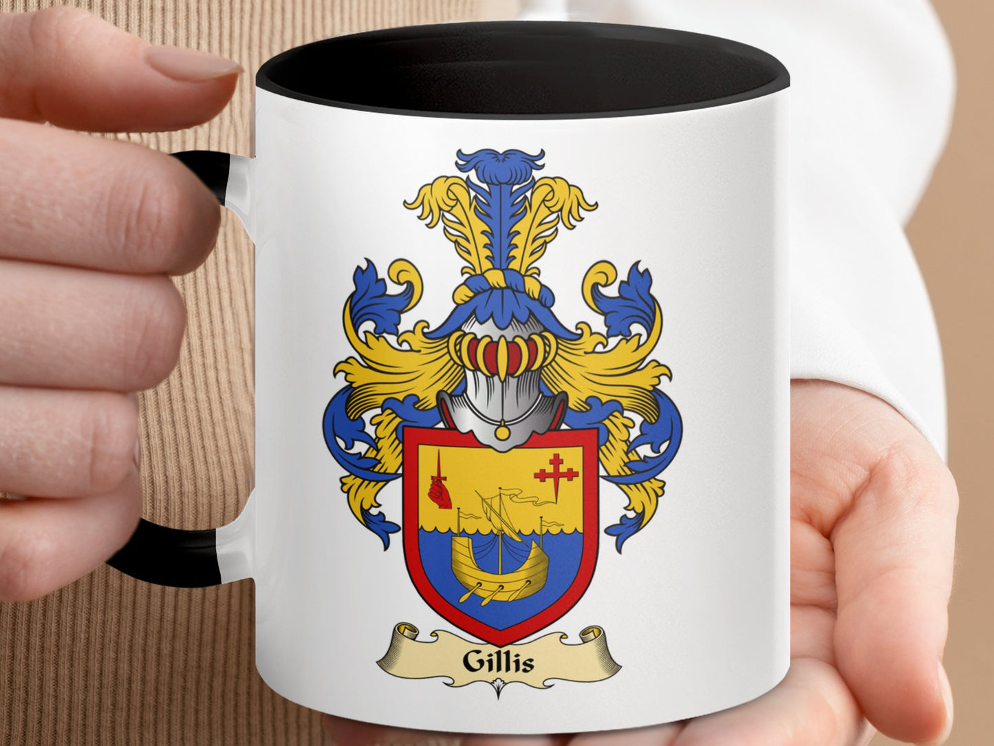 Clan Gillis Scottish Clan Heritage Coffee Mug - Living Stone Gifts