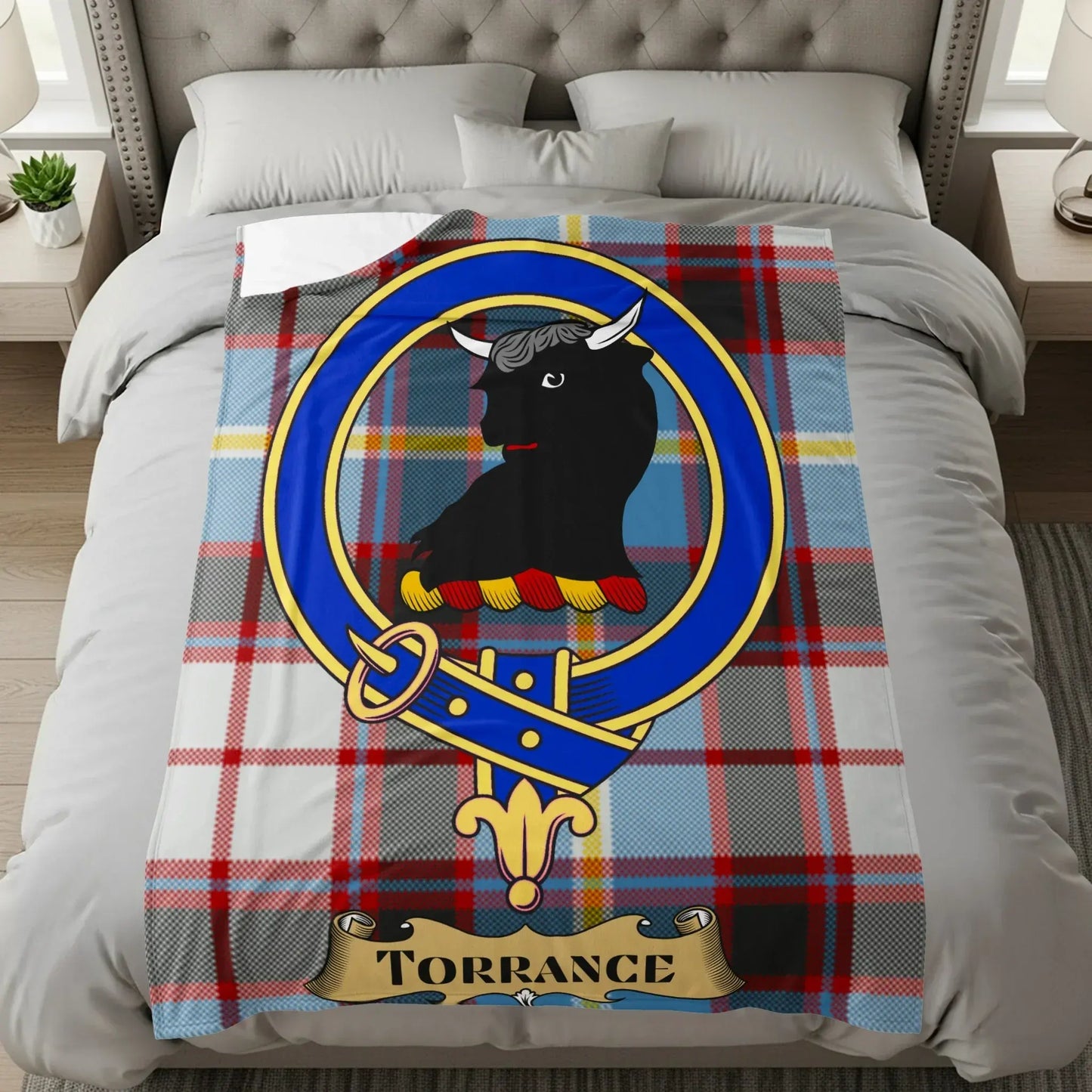 Torrance Family Tartan Plaid Blanket product