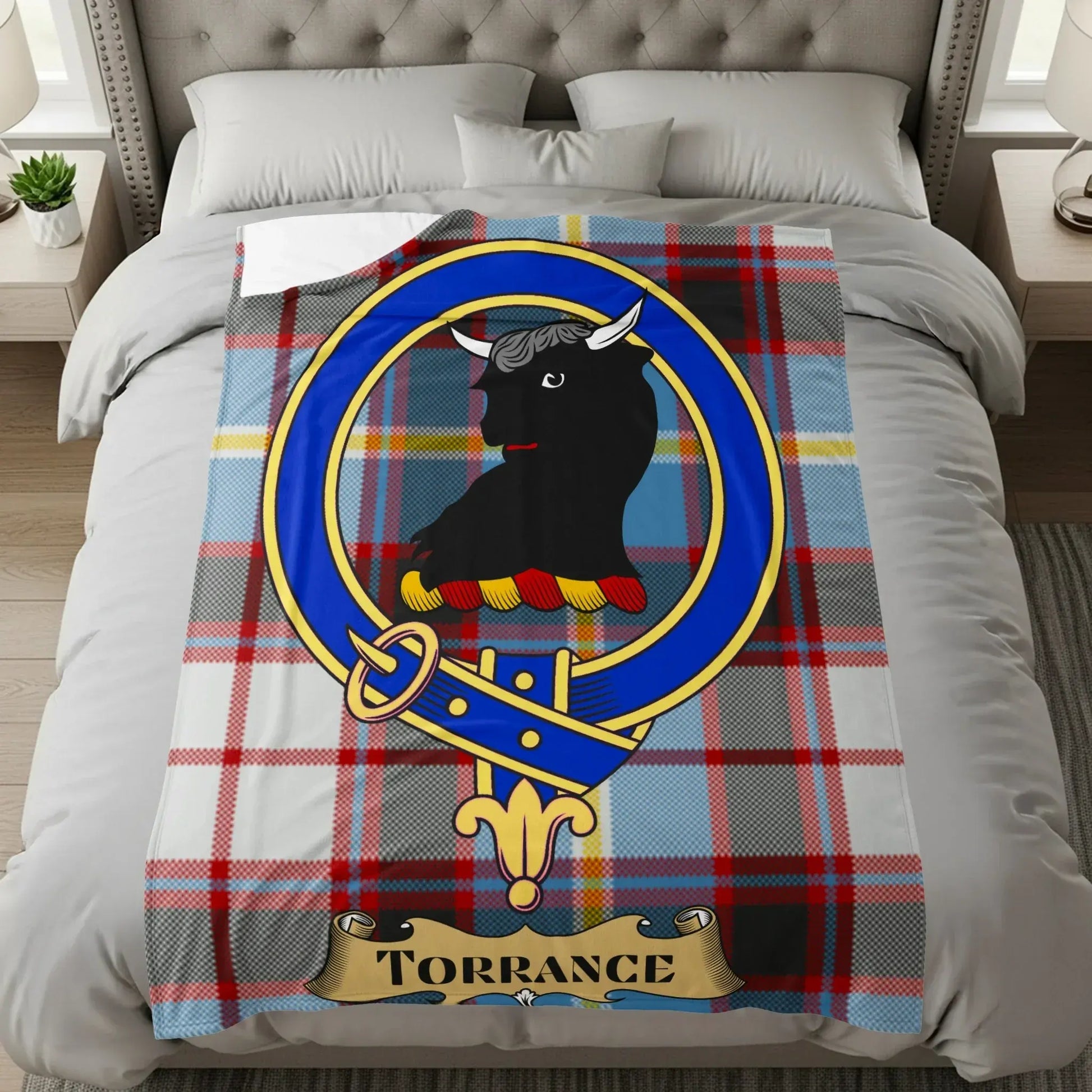 Torrance Family Tartan Plaid Blanket product