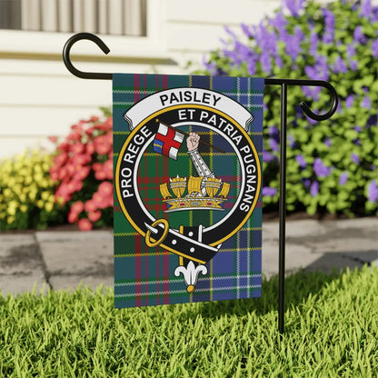 Paisley Pro Rege Et Patria Pugnans garden flag product type