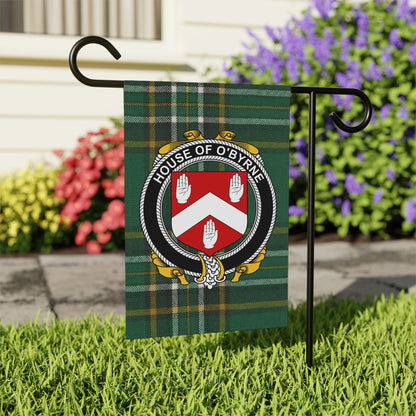 House of O'Byrne Crest Garden Flag