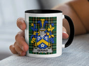 Gervais Family Crest Irish Heritage Mug