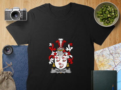 Hunter Family Crest Graphic Tee