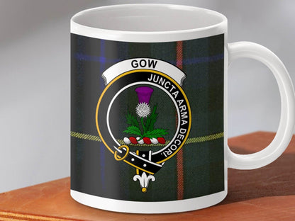 Gow Clan Crest Emblem White Ceramic Mug product
