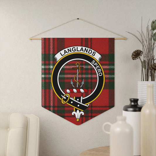 Langlands Spero Tartan Wall Hanging Clan Banner product type