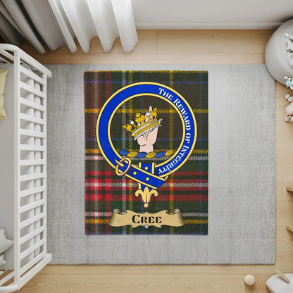 Clan Crest Tartan Pattern Family Pride Cree product type