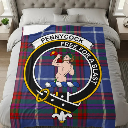 Pennycock Free For a Blast Tartan Throw Blanket product type