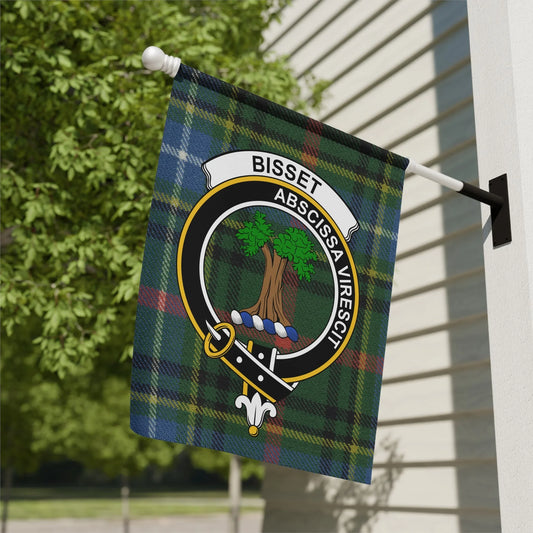 Bisset Abscissa Virescit Plaid Tartan Flag Banner product