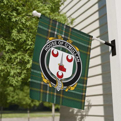 House of O'Mullan Crest Printed House Flag