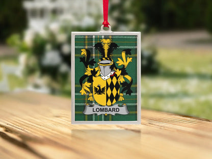Family Crest Design Named Lombard Product