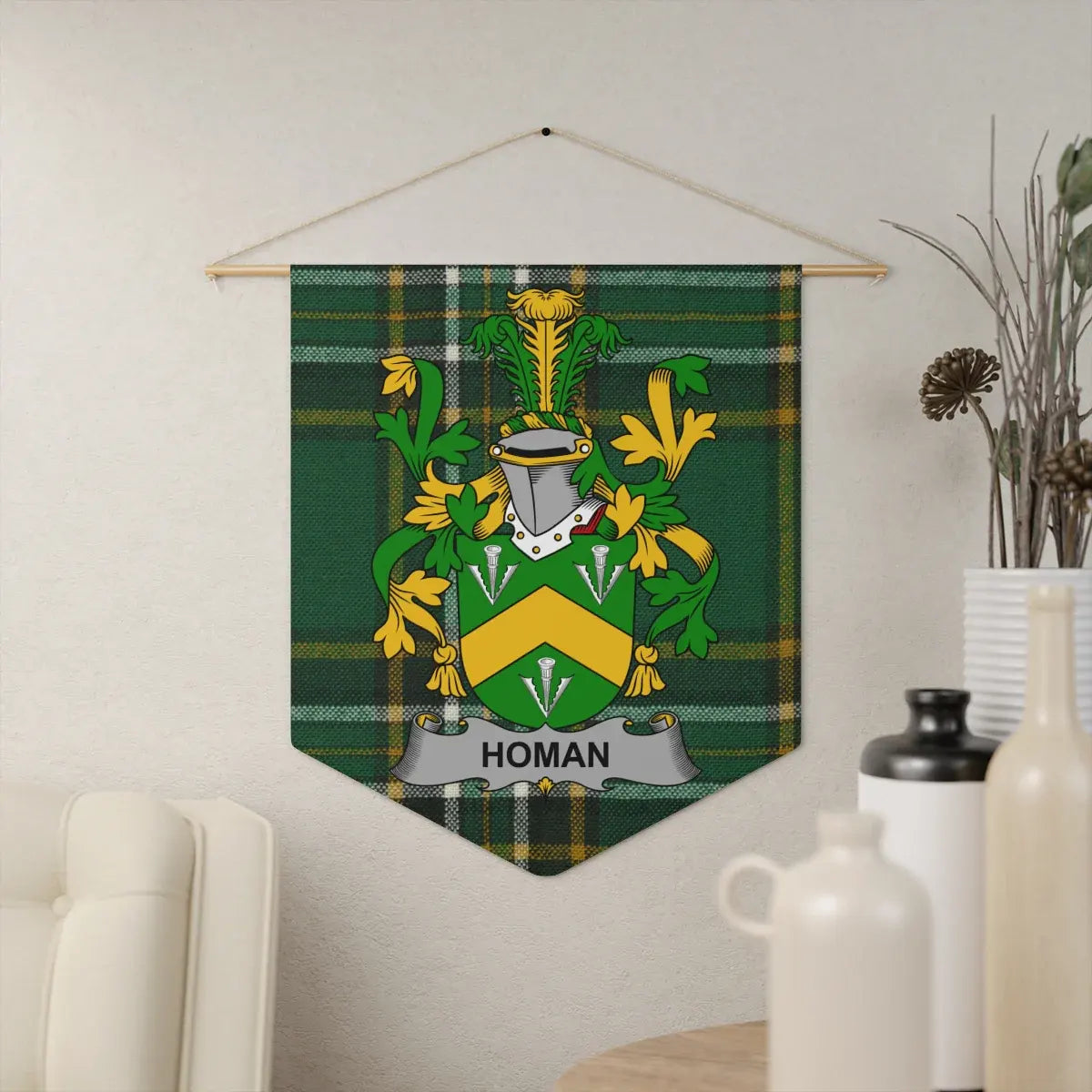 Personalized Family Crest Wall Hanging product type
