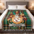 Cairnes Plaid Crest Design Decorative Throw product type