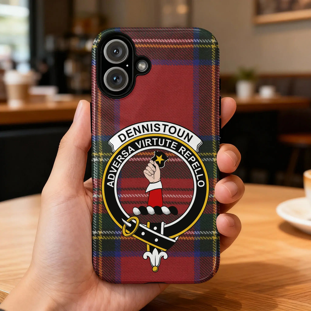 Dennistoun Adversa Virtute Repello Phone Case
