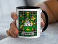 Edwards Irish National Tartan ceramic accent mug