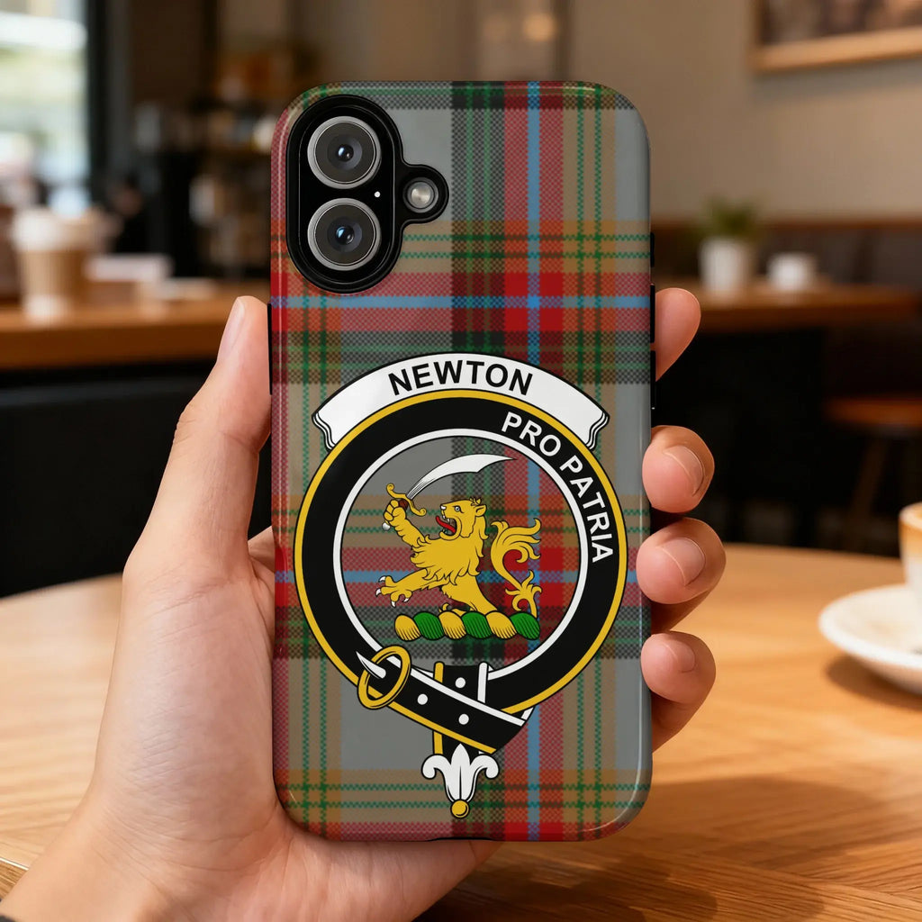 Newton Pro Patria Plaid Design Phone Case