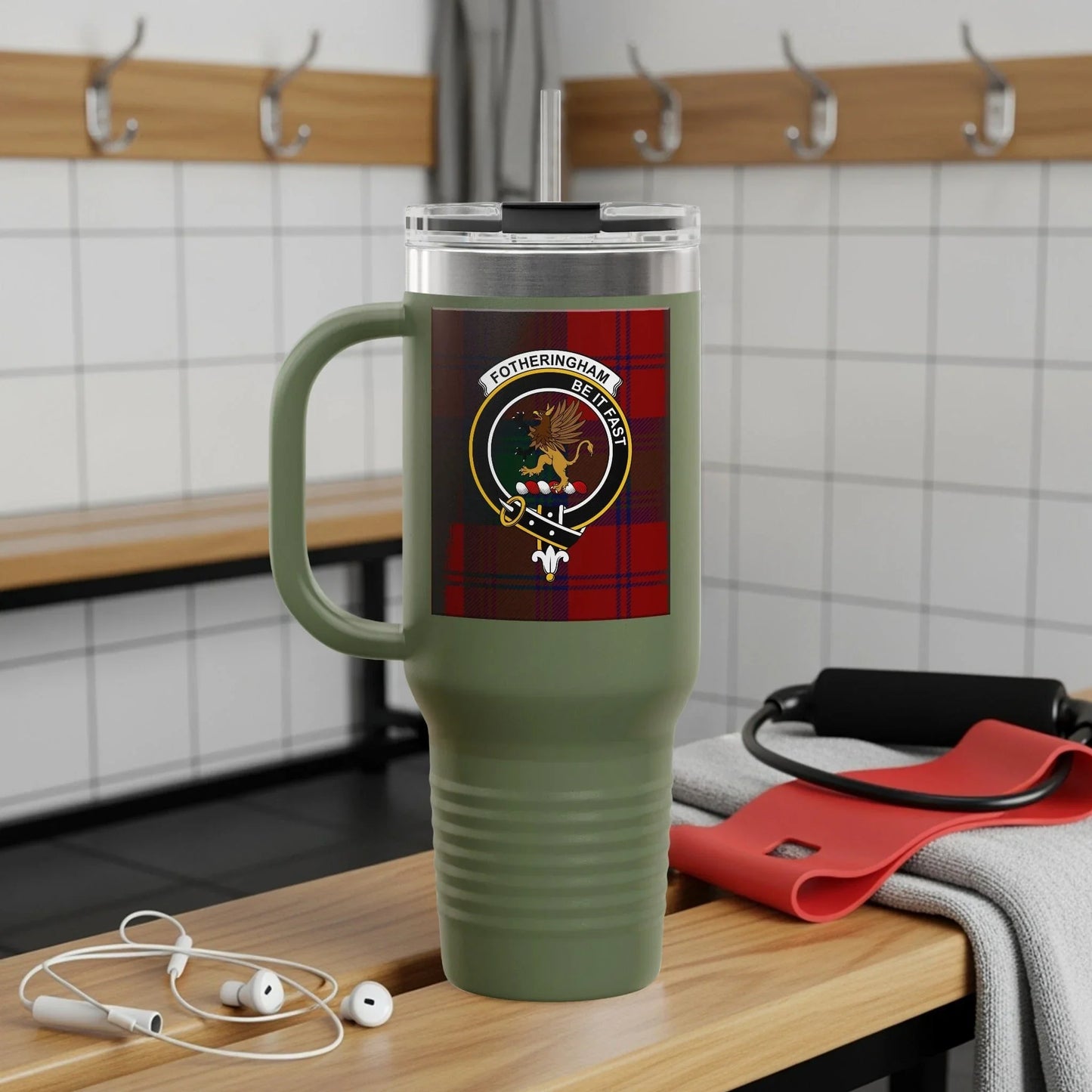 Personalized Coat of Arms Insulated Tumbler Cup product