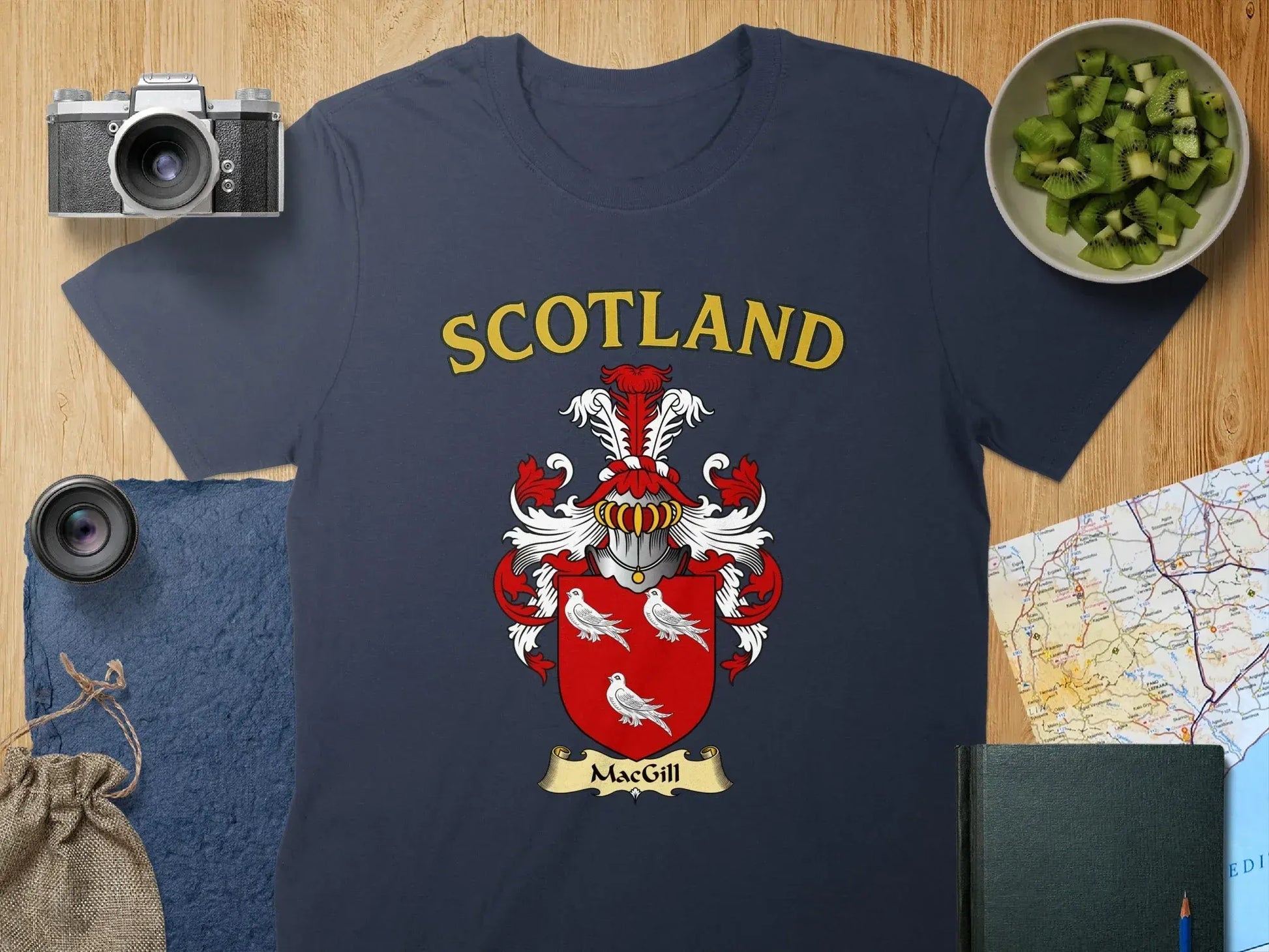Scotland MacGill Crest Design T-Shirt Product Type