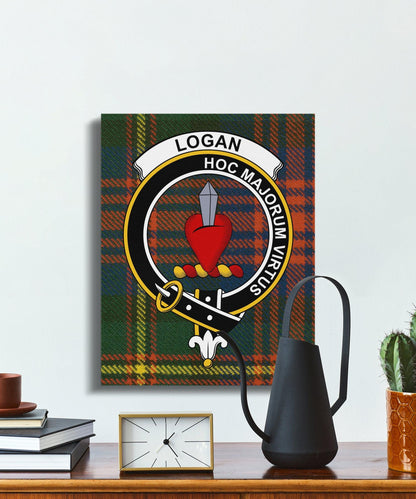 Logan Clan Crest Canvas Wall Art Decor product