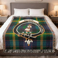 Watson Insperata Floruit Tartan Design Throw Blanket