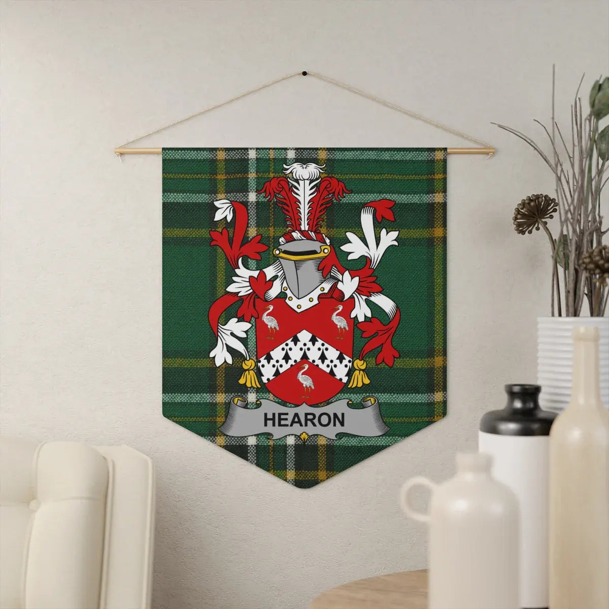 Family Crest Heraldry Wall Banner Home Decor product