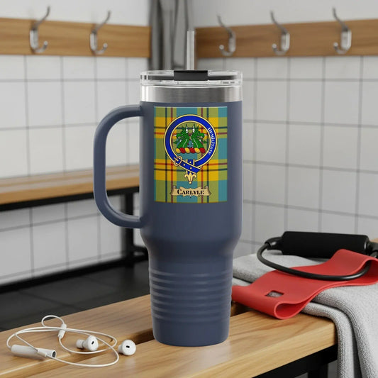 Personalized Crest Emblem Large Travel Mug product